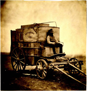 Roger Fenton's photographic wagon